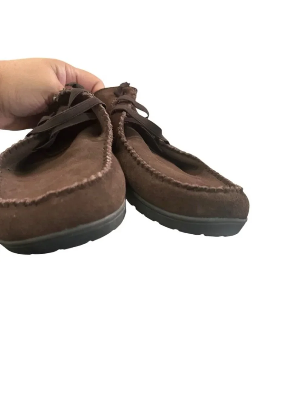 Patagonia Alvah Shoes Espresso Brown Suede Slip On Mens Size 10.5 Casual Travel
